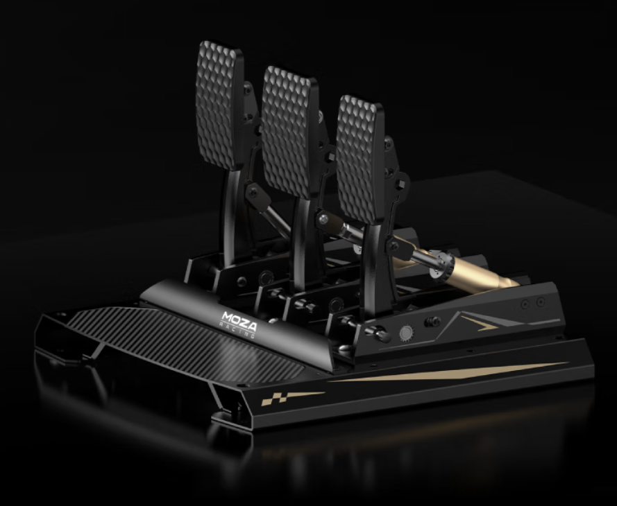 MOZA CRP2 Race Car Gaming Racing Simulator Throttle Pedals (200kg Pressure) - GreshamTech