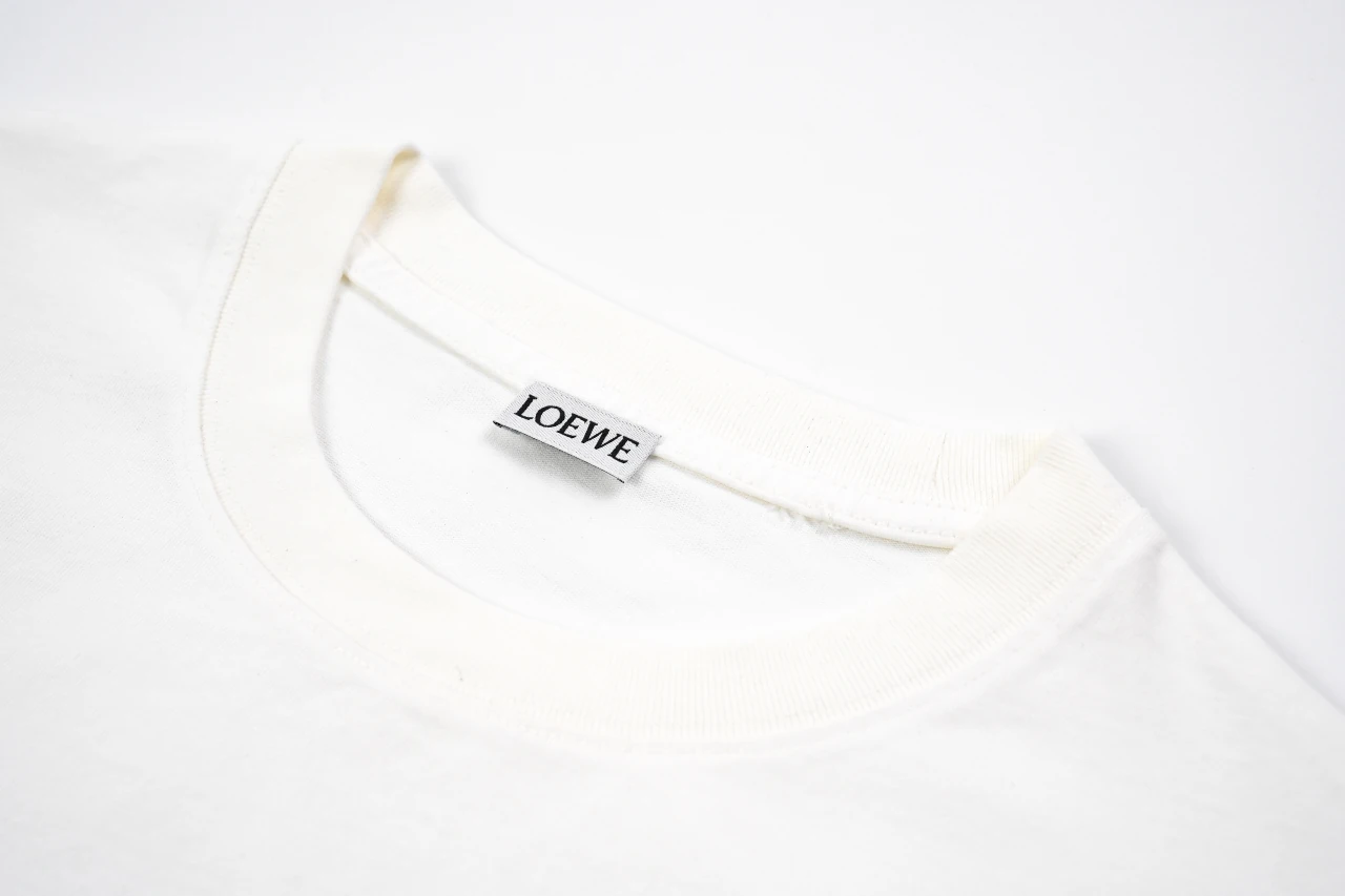 LOEWE White Pocket T-Shirt with Tonal Anagram product photo from LabelPicks