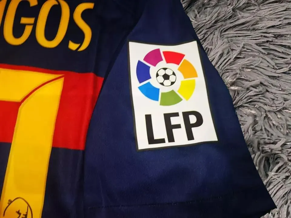 Tres Amigos SIGNED Messi, Neymar, Suarez Barcelona Jersey - 2014/15 Home Shirt - COA