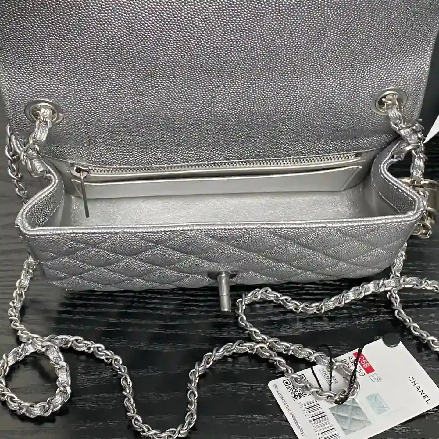 Chanel Gold Classic Flap Calfskin Shoulder Bag product photo from LabelPicks