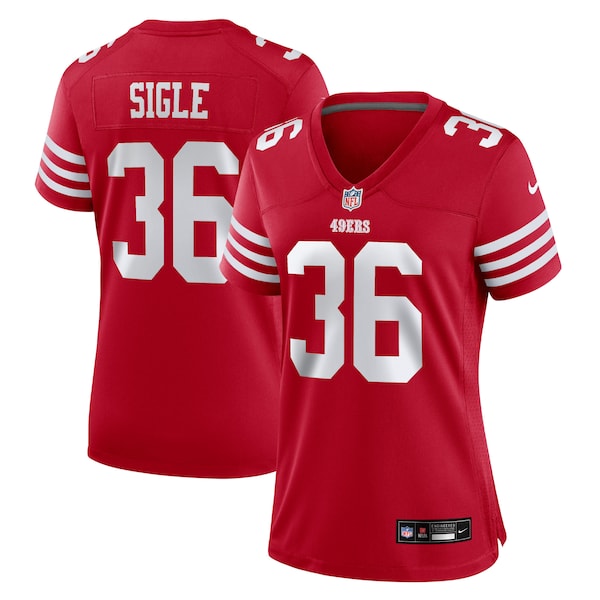 Marques Sigle San Francisco 49ers Nike Women's Team Game Jersey -  Scarlet