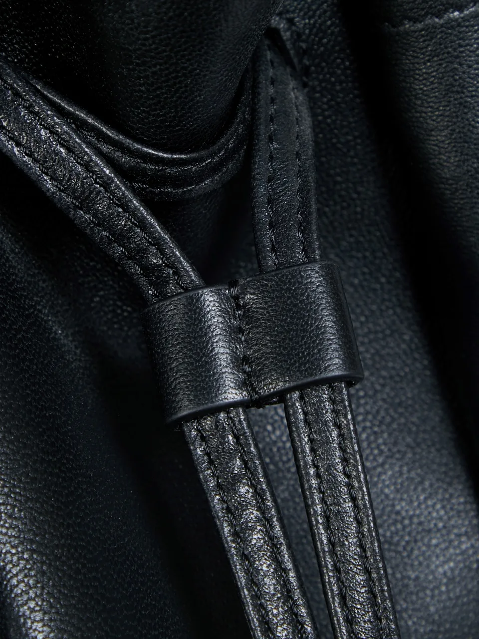 Saint Laurent Black Jamie Lambskin Tote Bag product photo from LabelPicks