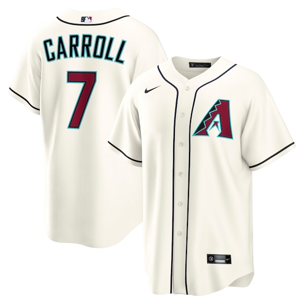 Corbin Carroll Arizona Diamondbacks Nike Home Replica Jersey - Cream/Gray