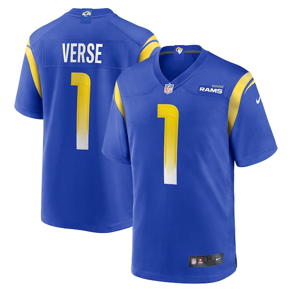 Jared Verse Los Angeles Rams Nike 2024 NFL Draft First Round Pick Player Game Jersey - Royal