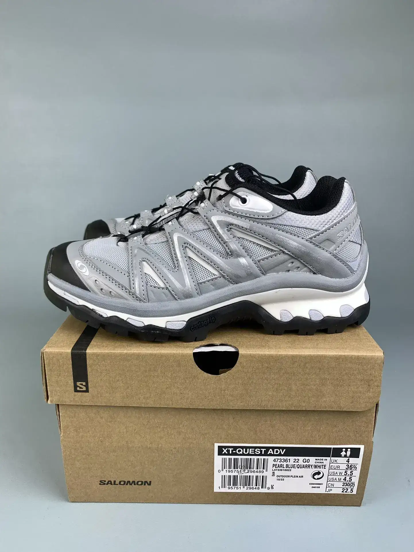 Salomon XT-Quest ADV “Pearl Blue Quarry” Shoes product photo from LabelPicks