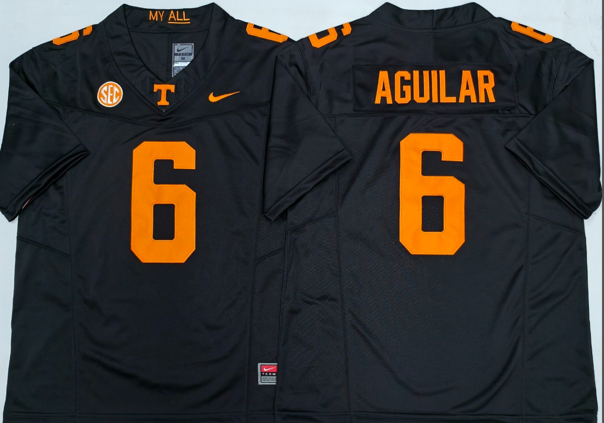 Andres Aguilar NCAA Tennessee Volunteers Nike Vapor Limited Jersey