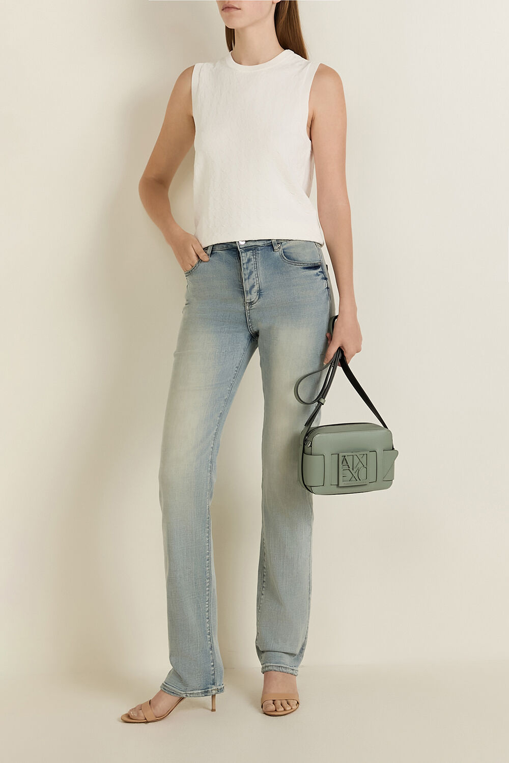 ARMANI EXCHANGE גופיית סריג