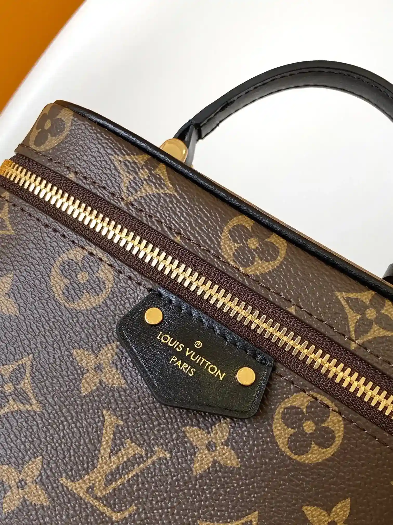 Louis Vuitton Canvas and Leather Top Handle Bag product photo from LabelPicks