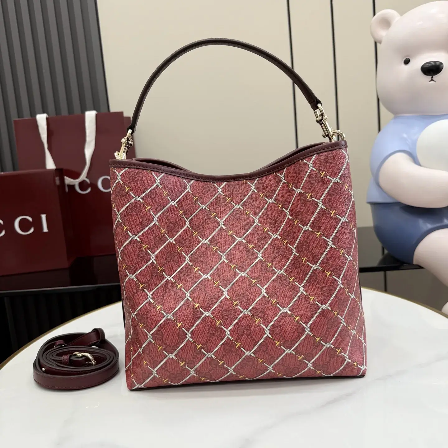Gucci Structured Top Handle Bag product photo from LabelPicks