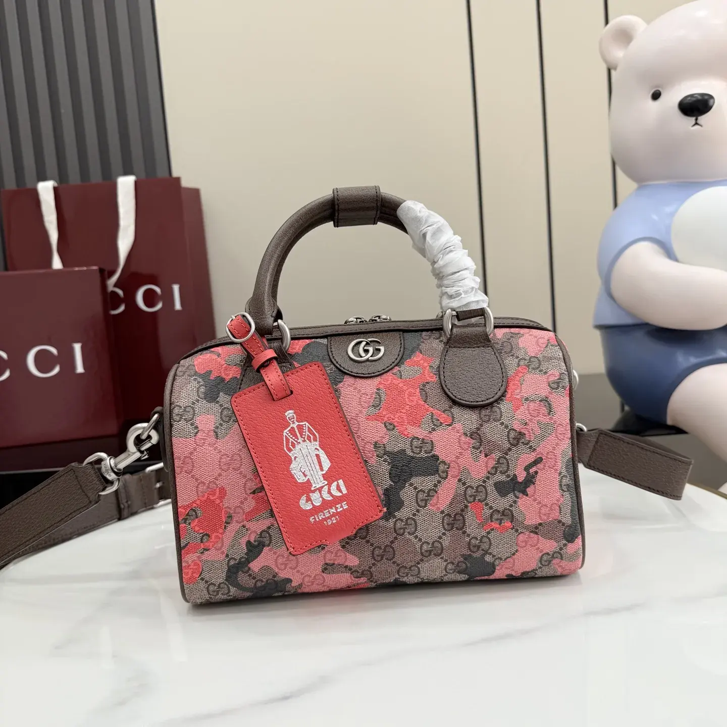 Gucci GG Supreme Canvas Top Handle Bag product photo from LabelPicks