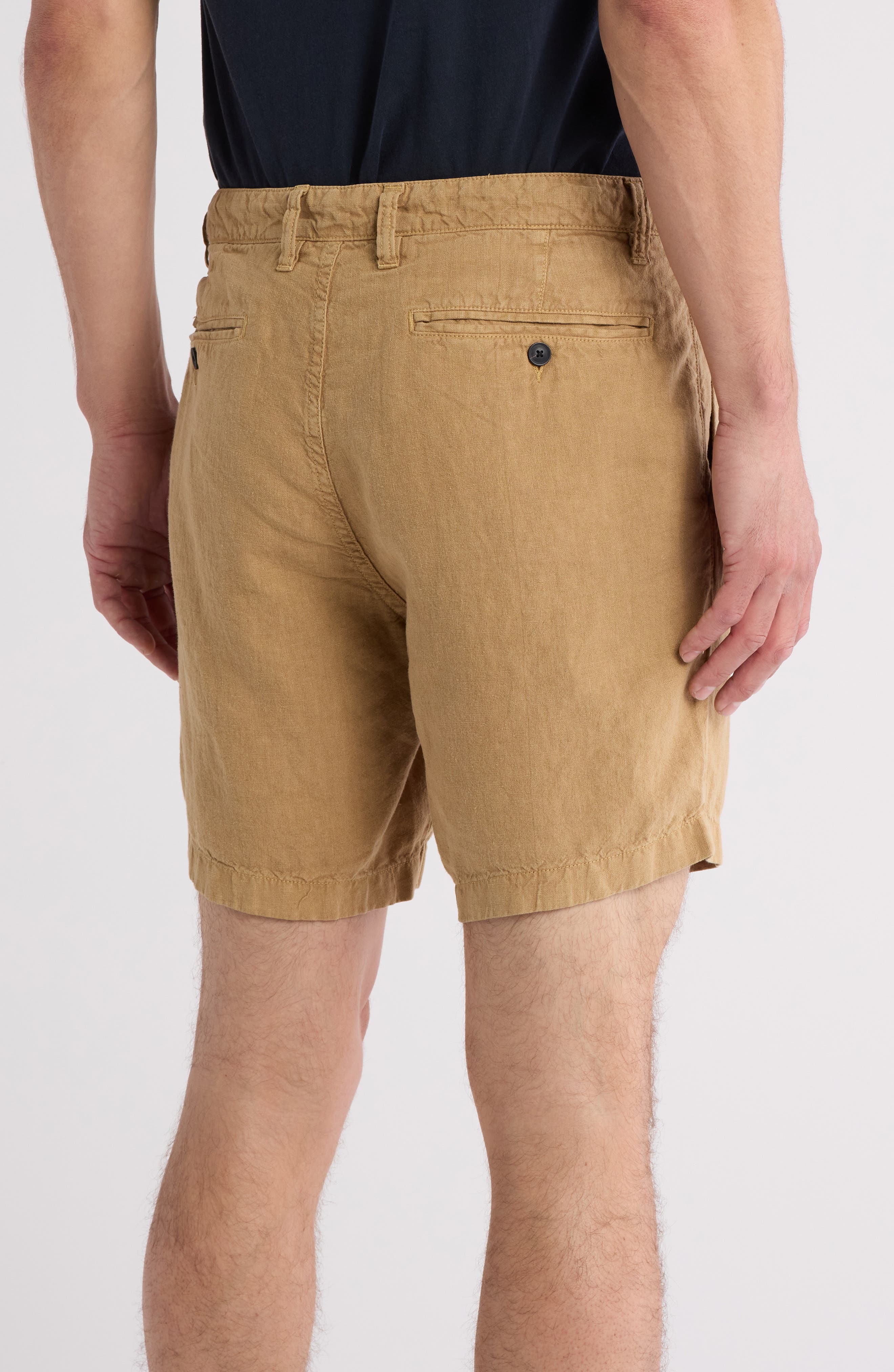 John Varvatos Johnny Flat Front Shorts