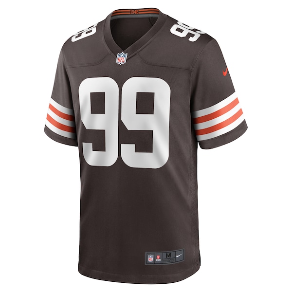 Za'Darius Smith Cleveland Browns Nike Team Game Jersey -  Brown