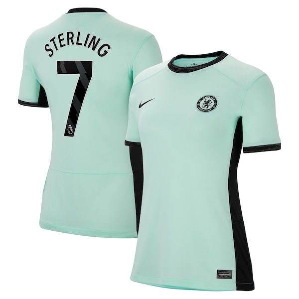 Raheem Sterling Chelsea Nike Women's 2023/24 Third Stadium Replica Player Jersey - Mint