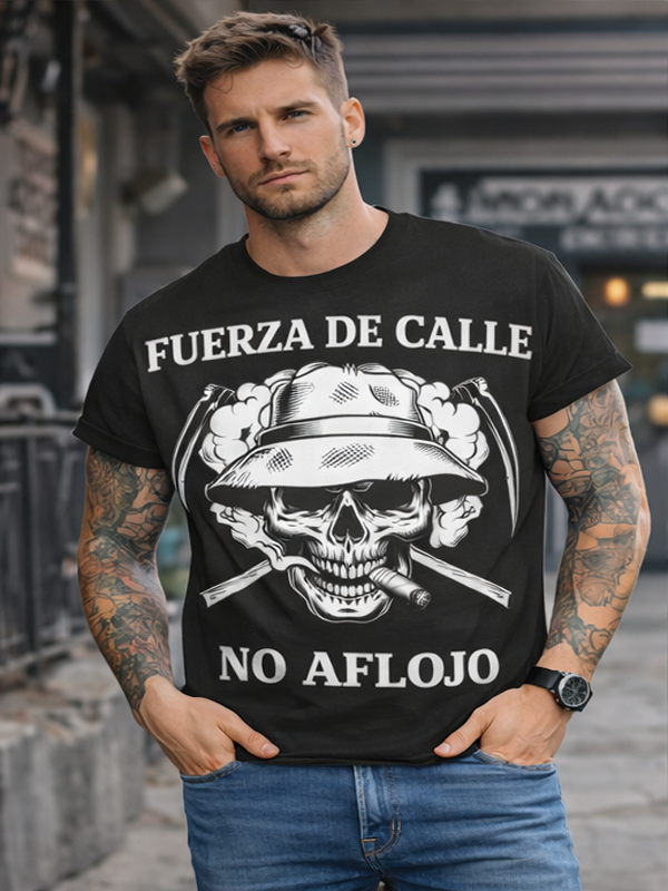 Remera “No Aflojo” – Calle y Calavera