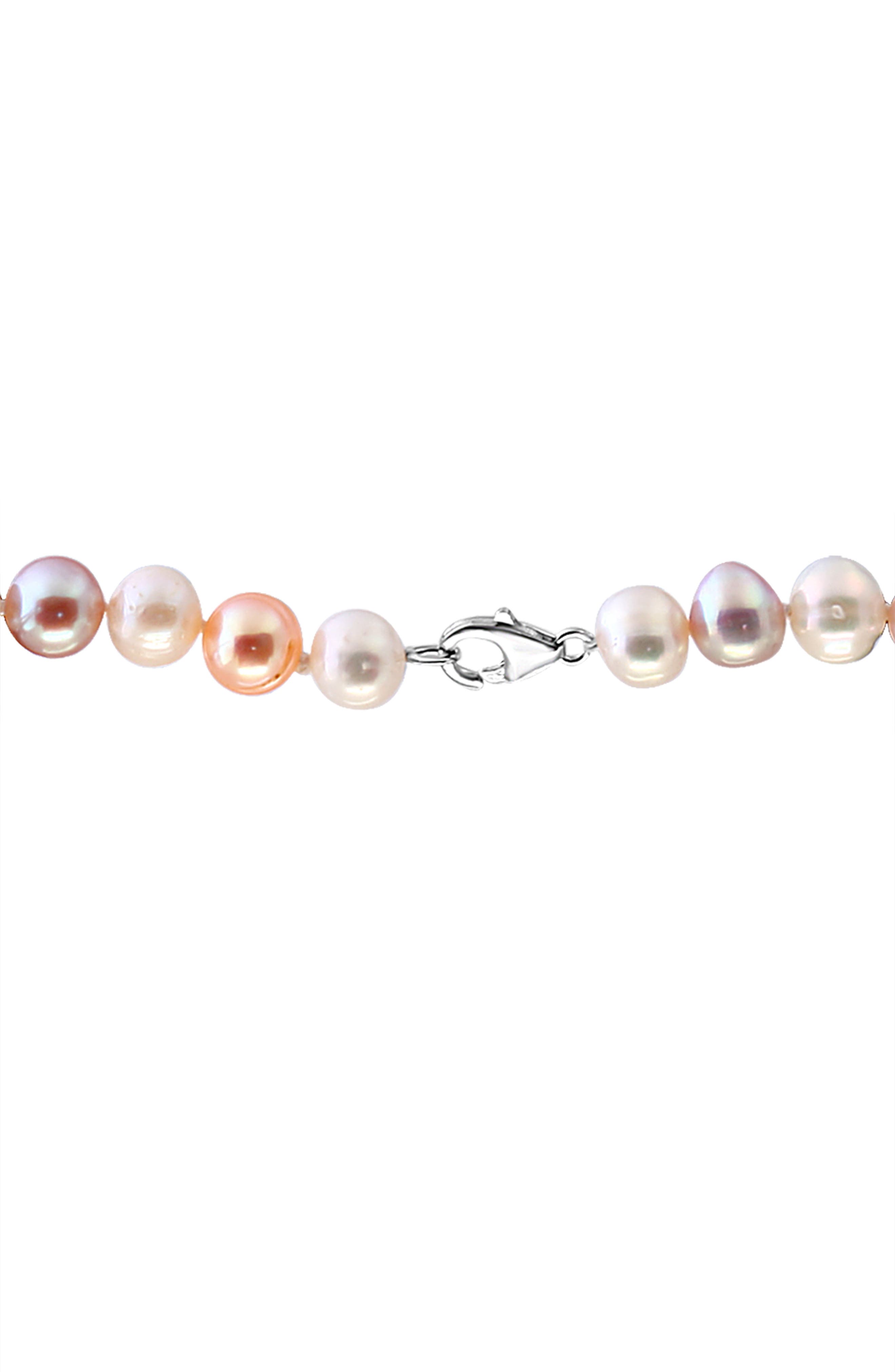EFFY Sterling Silver 7mm Freshwater Pearl Necklace