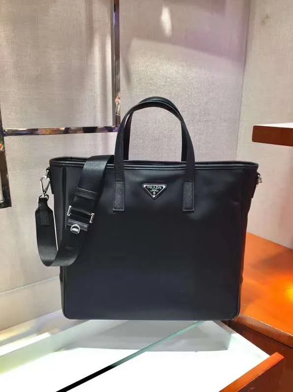Prada Grained Leather Tote Bag product photo from LabelPicks