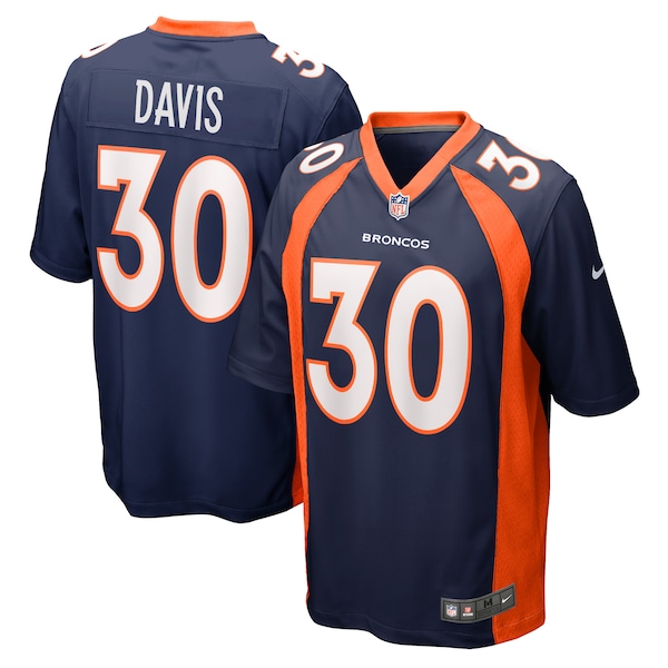 Terrell Davis Denver Broncos Nike Retired Player Jersey - Navy/Orange