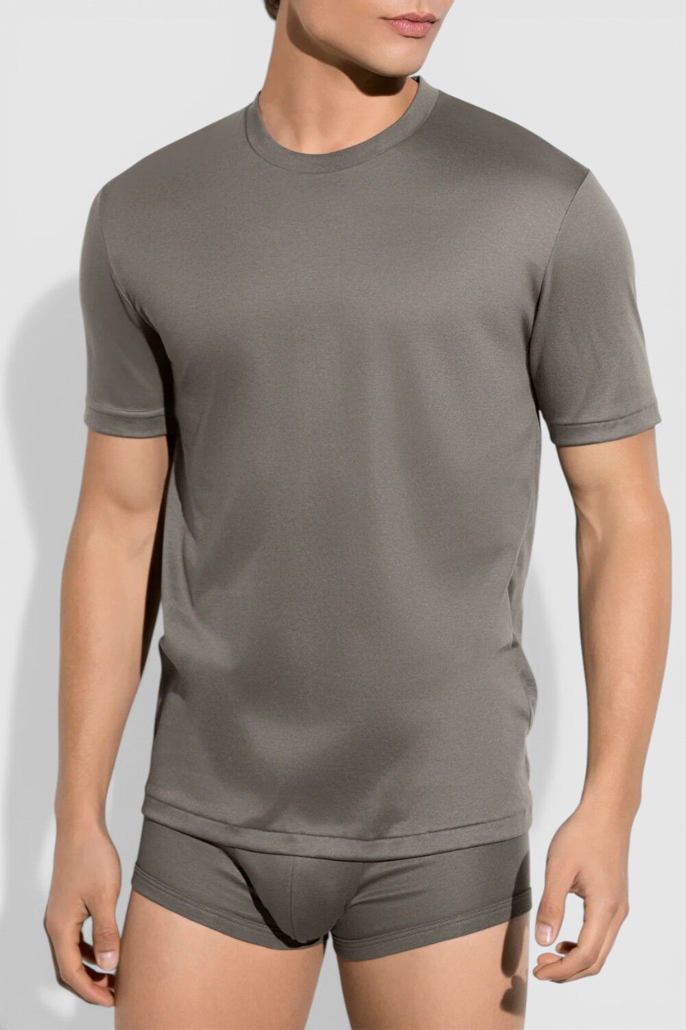 ZIMMERLI חולצת טי בגזרה ישרה