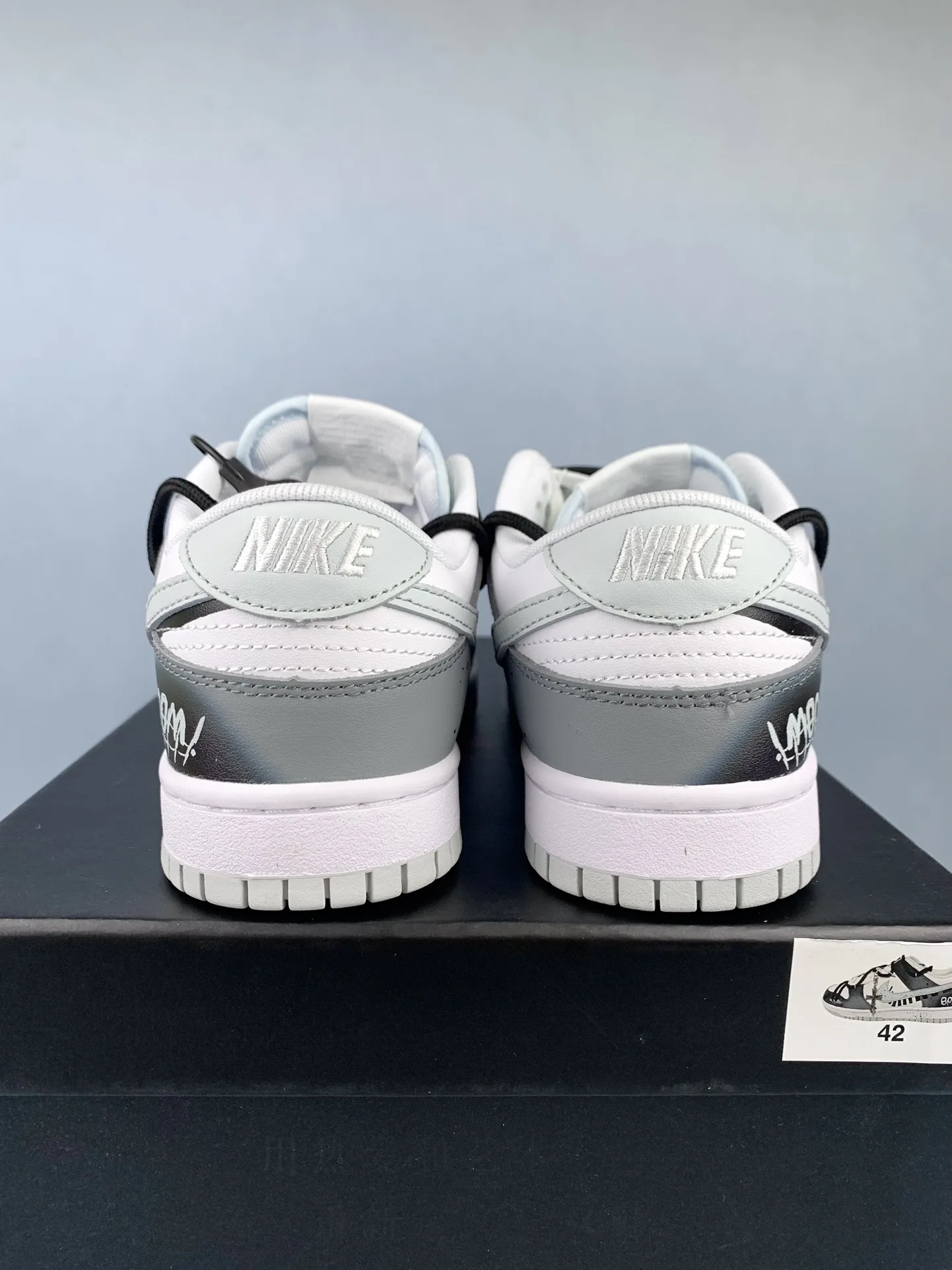 Nike Dunk Low 'Graffiti Strap' Custom Shoes product photo from LabelPicks