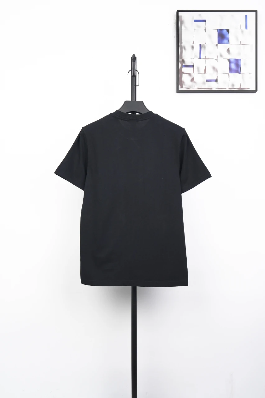 Moncler Black Flocked Logo T-Shirt product photo from LabelPicks