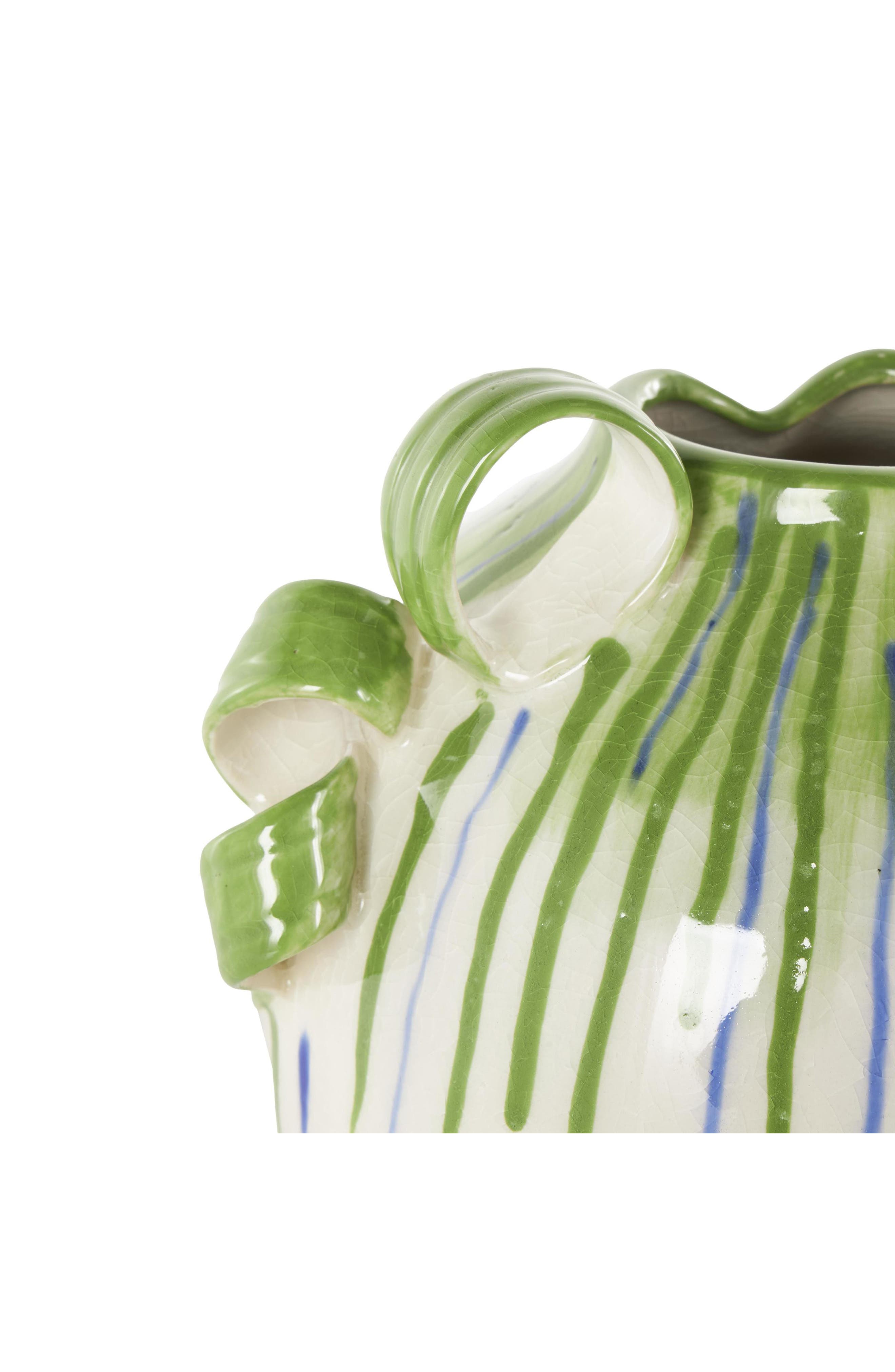 UMA Stripe Ceramic Vase