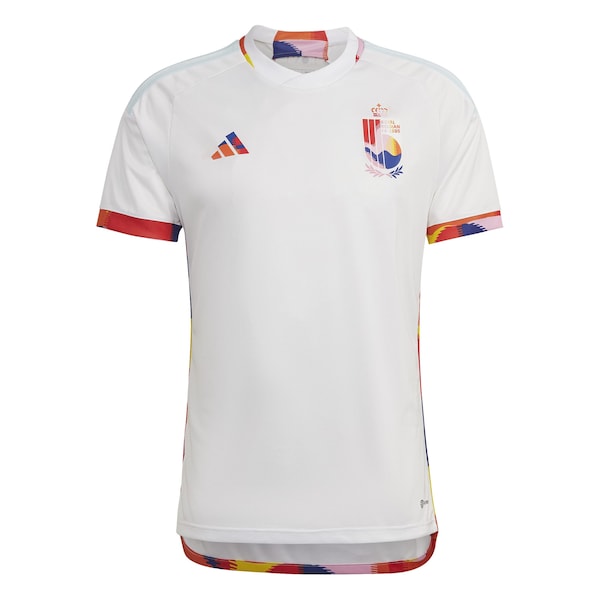 Belgium National Team adidas 2022/23 Away Replica Jersey - White