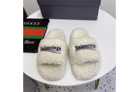 Balenciaga Furry Slide