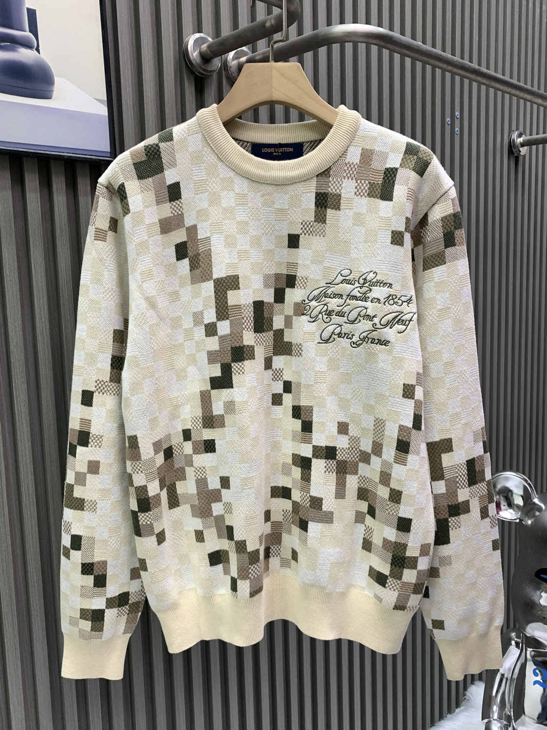 0910 Vintage Print Sweatshirt