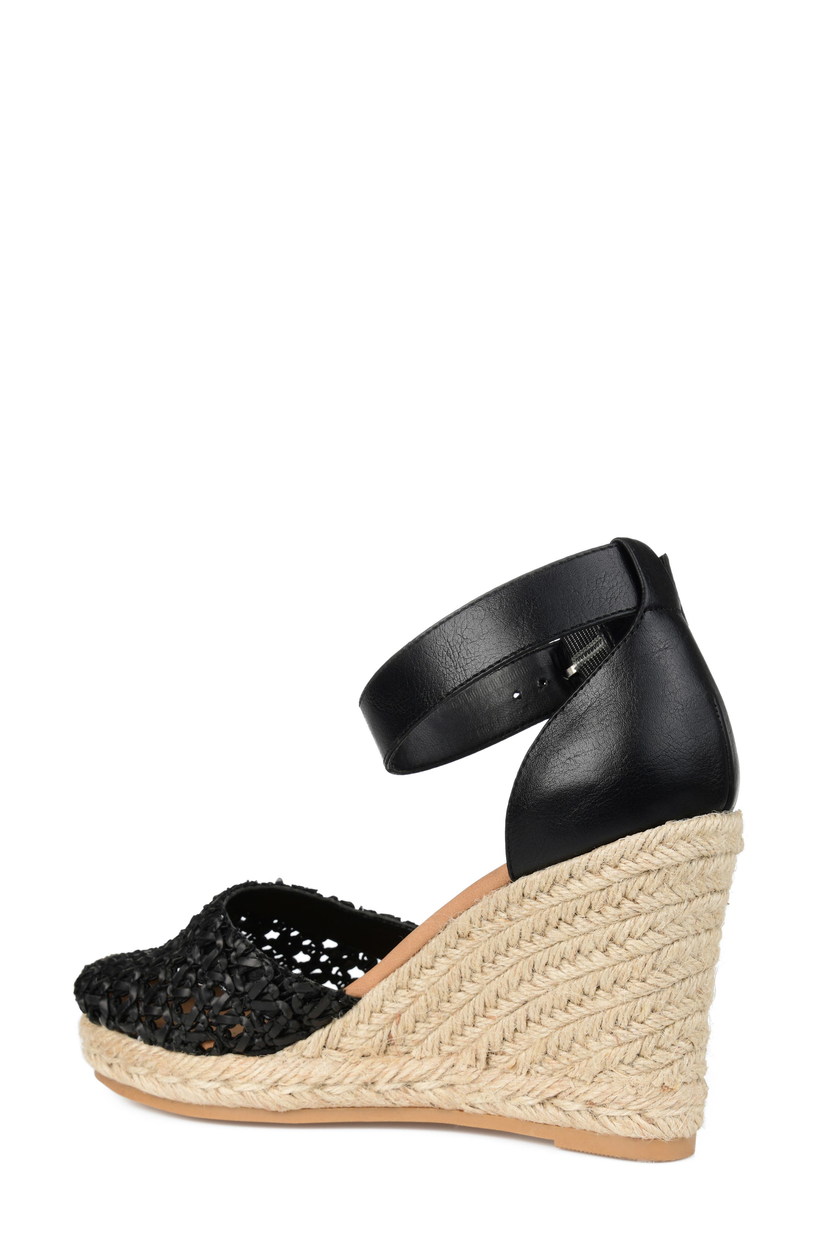 Journee Collection JOURNEE Sierra Woven Espadrille Wedge Sandal