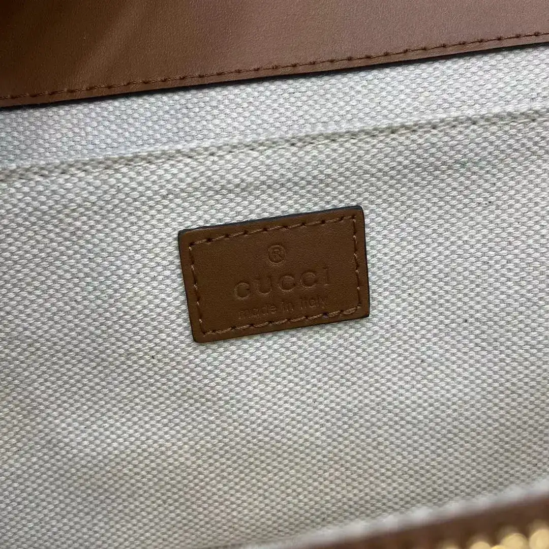 Gucci Brown Monogram Canvas Crossbody Bag product photo from LabelPicks