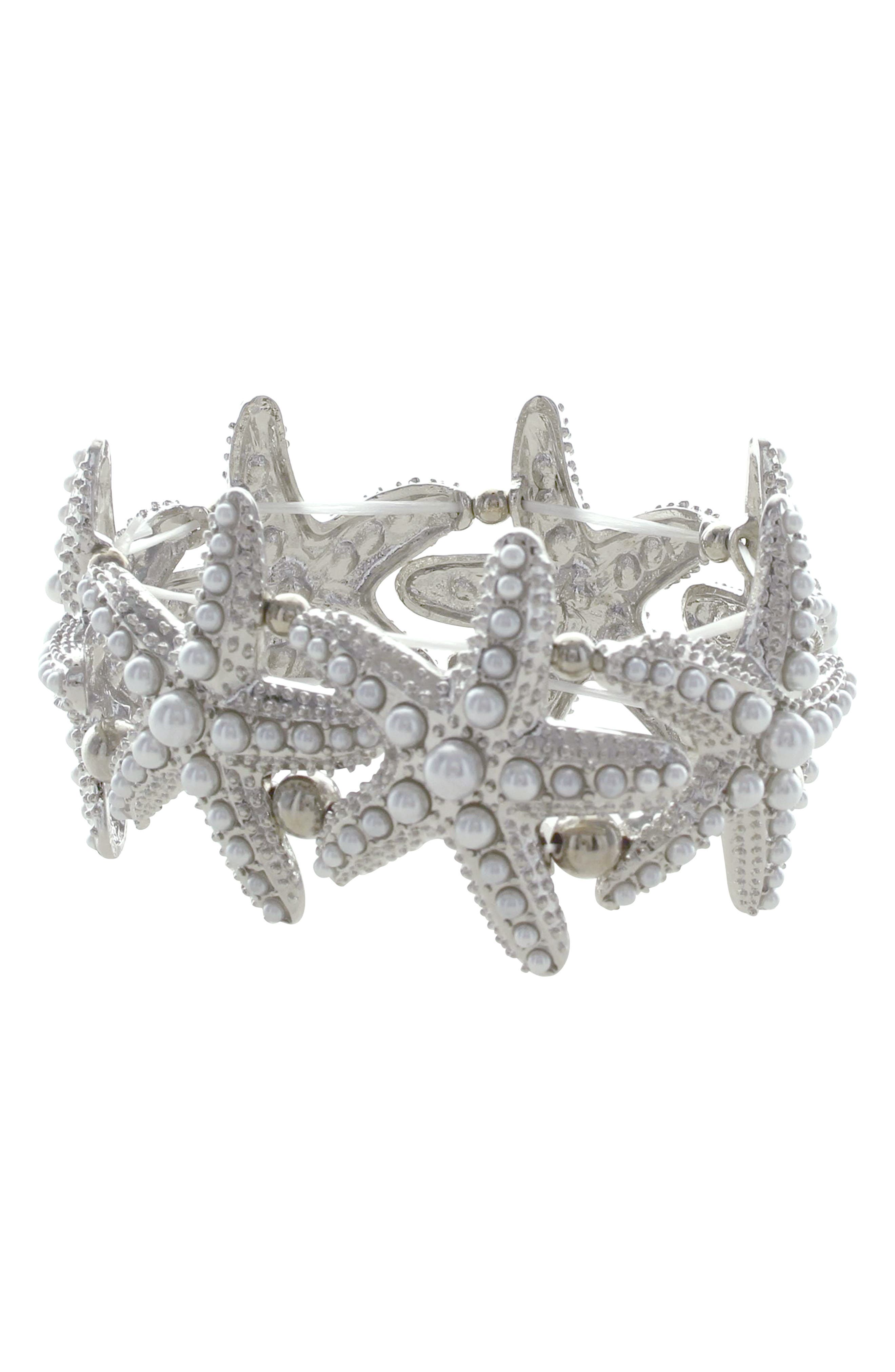 OLIVIA WELLES Island Star Stretch Bracelet