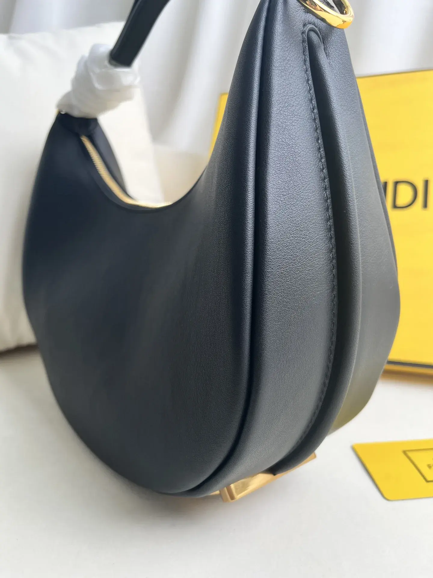 Fendi Black Hobo Bag product photo from LabelPicks