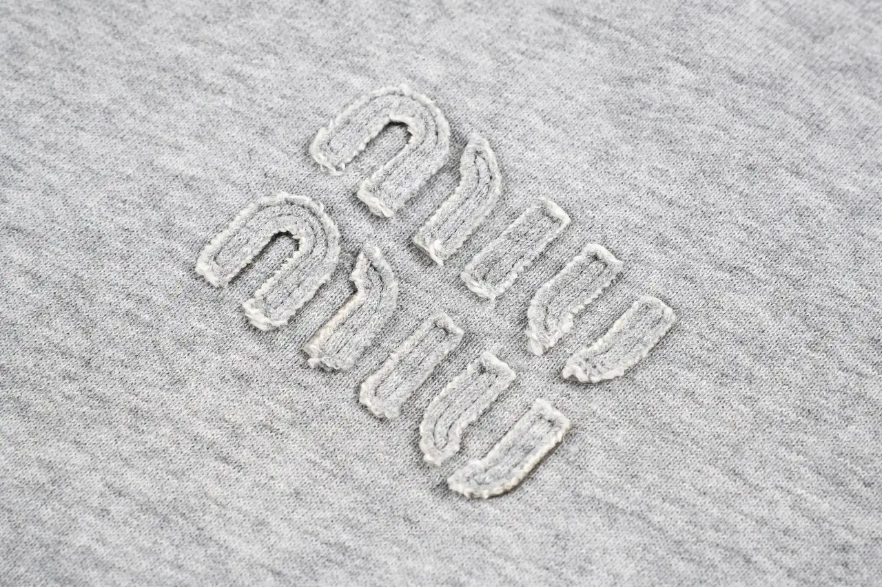 Miu Miu Grey Contrast Reversible Hooded Jacket product photo from LabelPicks