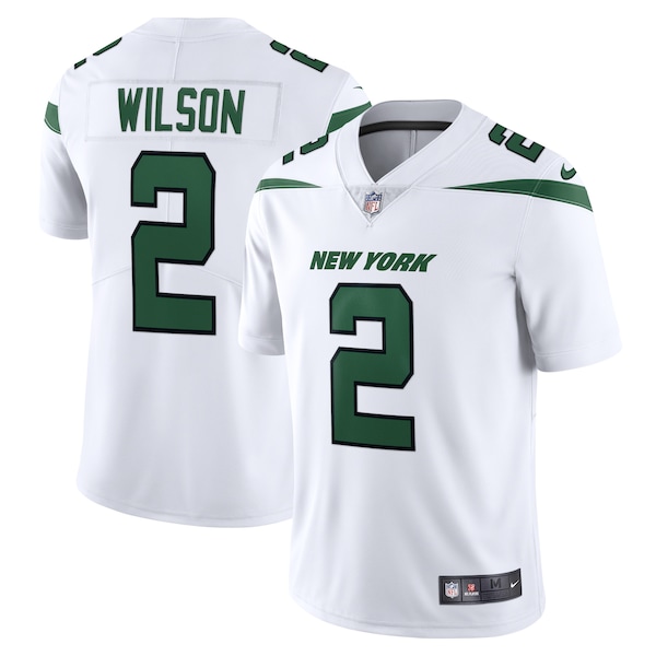 Zach Wilson New York Jets Nike Vapor Limited Jersey - Spotlight White/Black/Green