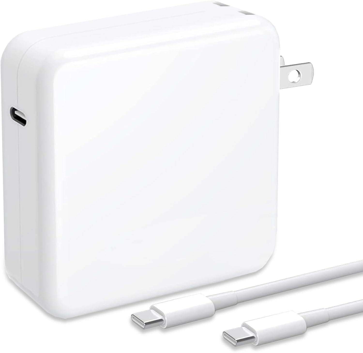 MacBook Pro/Air Charger - 100W USB-C Fast Charger, compatible with MacBook Pro/Air, M1, M2, M3, M4, M5, iPad Pro, and all USB-C laptops and phones, 6.6ft charging cable