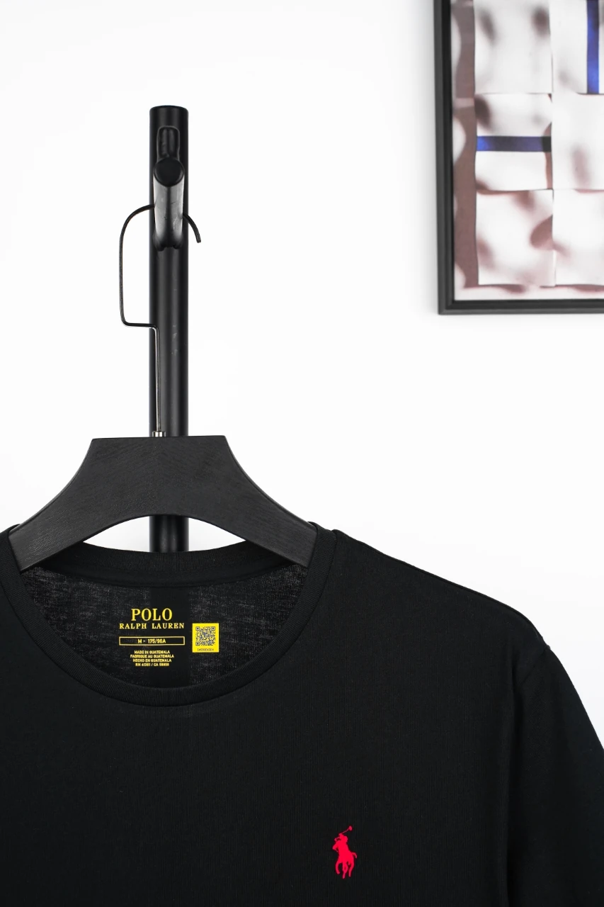 Ralph Lauren Black Pony Embroidered Crewneck T-Shirt product photo from LabelPicks