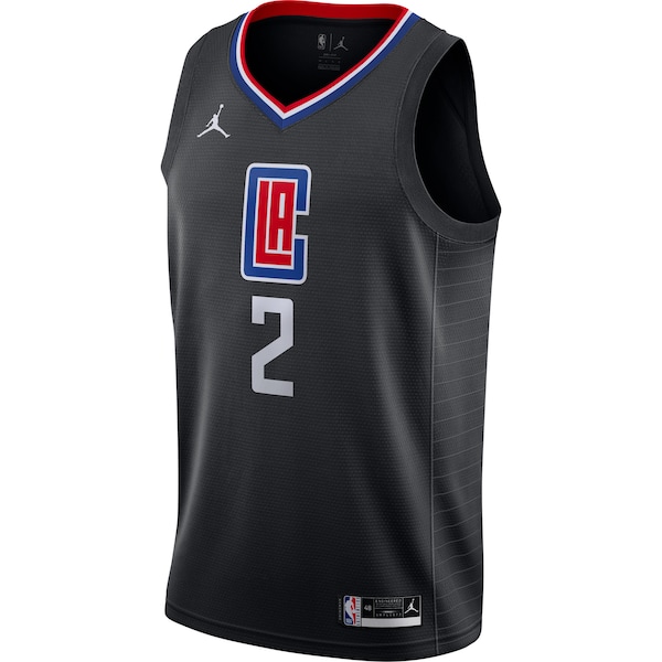 Kawhi Leonard LA Clippers Jordan Brand 2020/21 Swingman Jersey - Statement Edition - Black