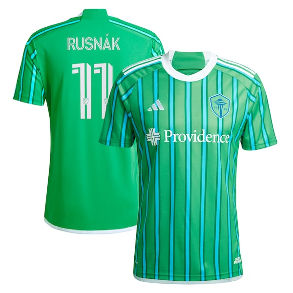 Albert Rusnak Seattle Sounders FC adidas 2024 The Anniversary Kit Replica Player Jersey - Green