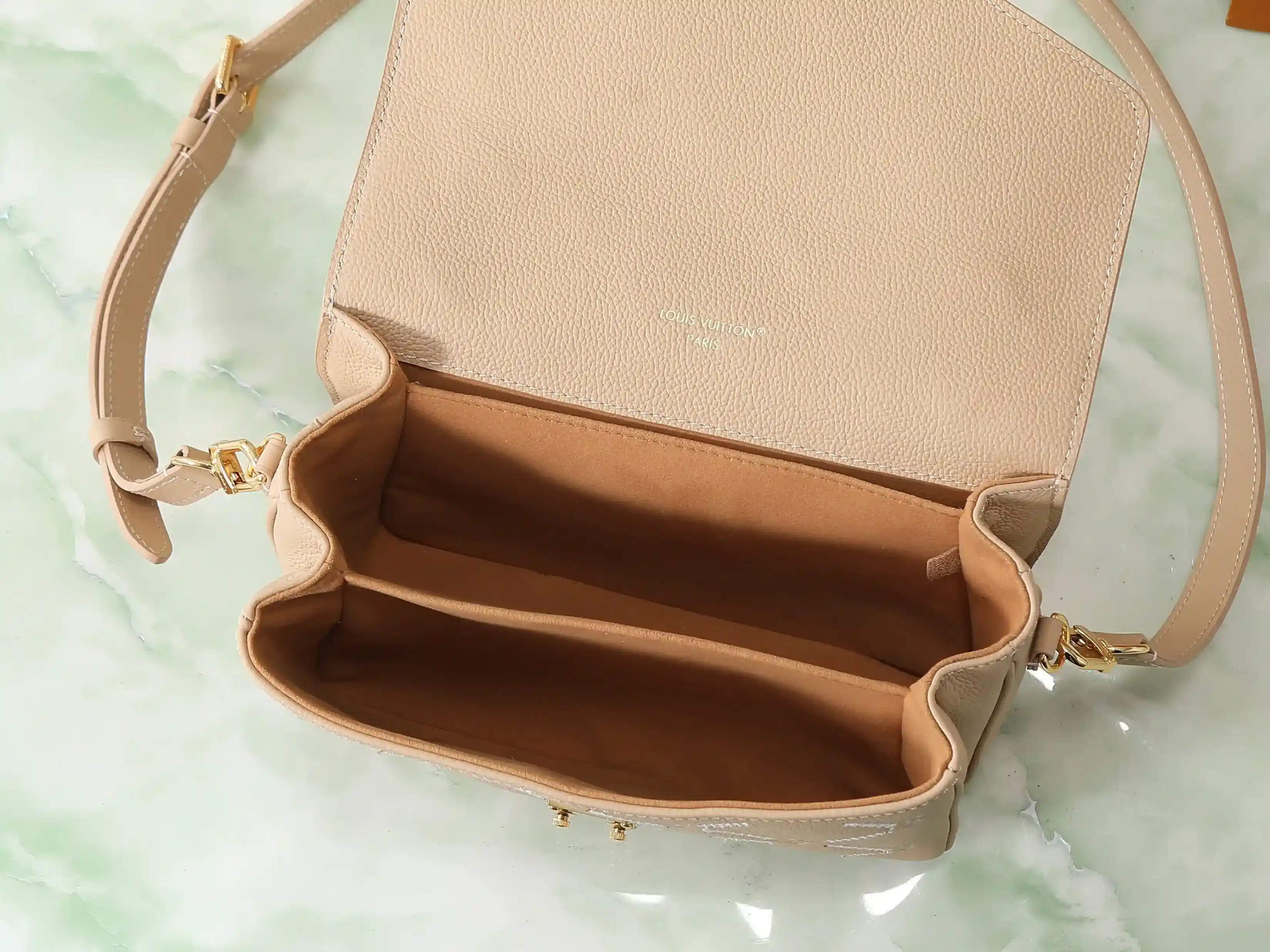 Louis Vuitton Brown Pochette Crossbody Bag product photo from LabelPicks