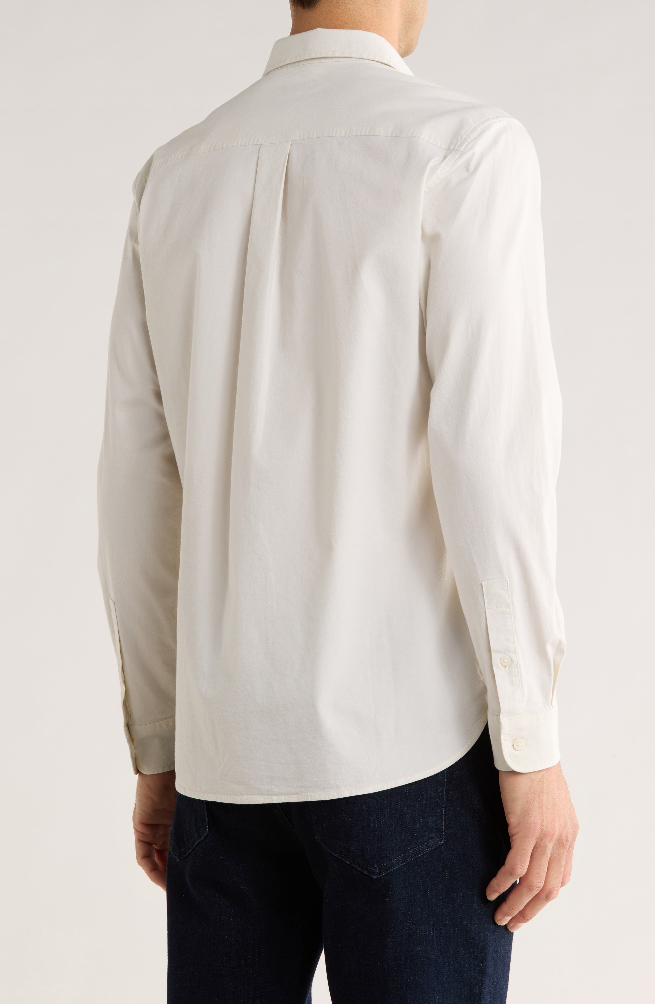 Nordstrom Solid Oxford Button-Up Shirt