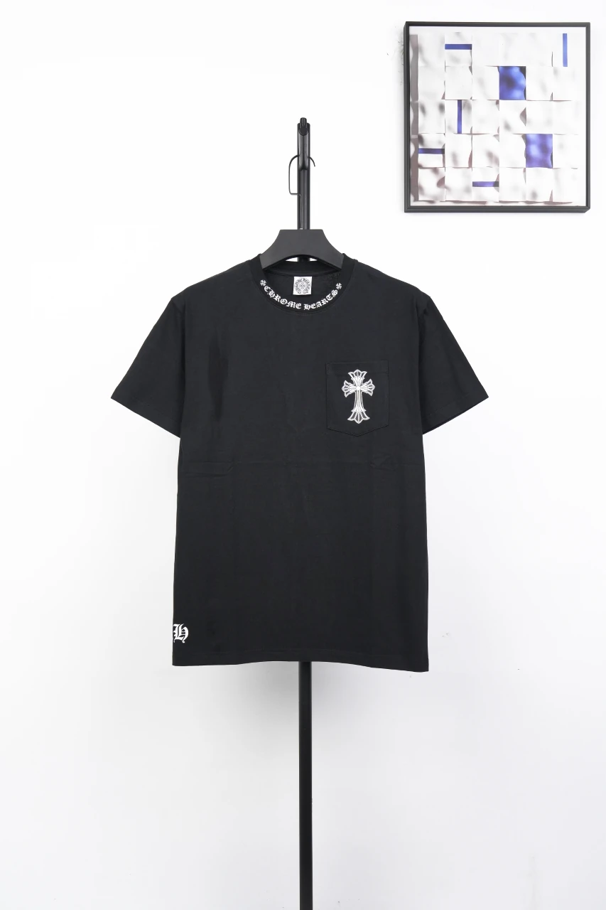 Chrome Hearts Black Double Cross Graphic T-Shirt product photo from LabelPicks