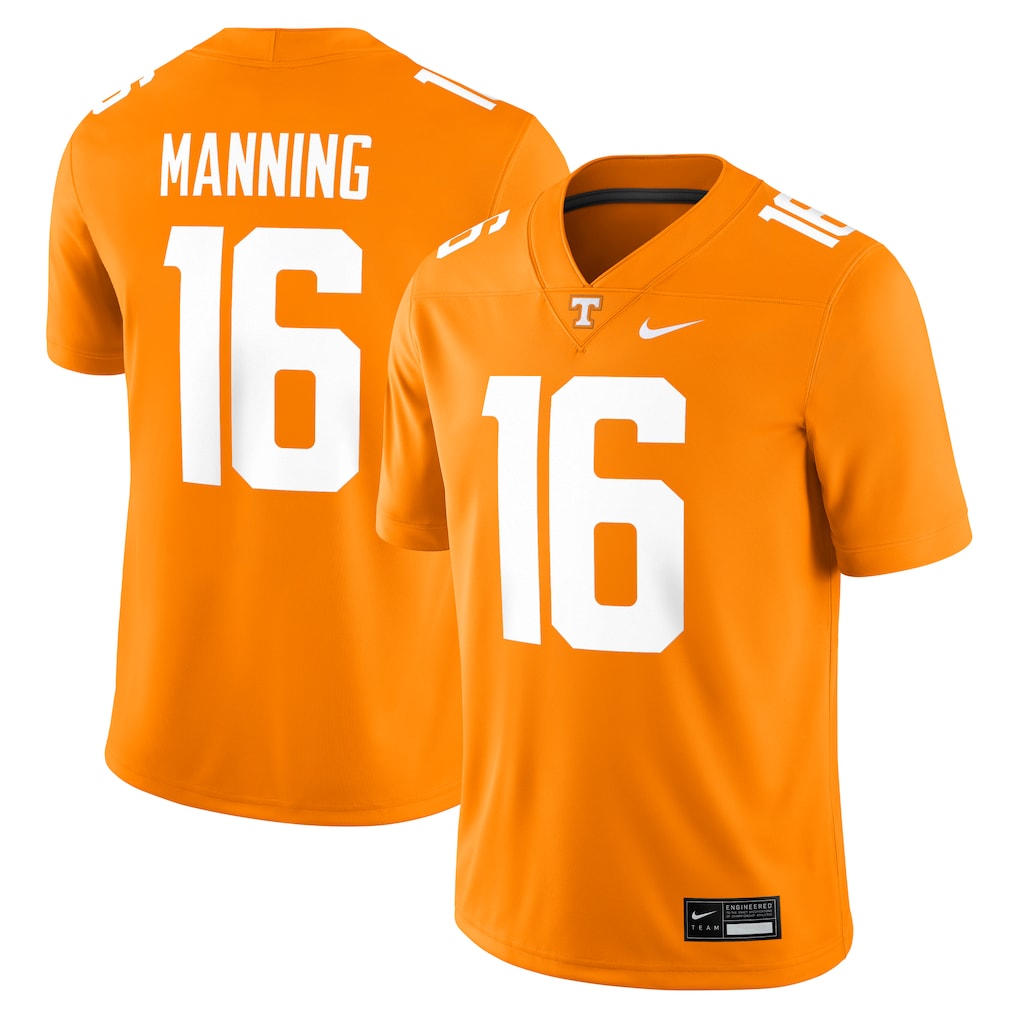 Peyton Manning Tennessee Volunteers Nike Alternate Game Jersey - Tennessee Orange