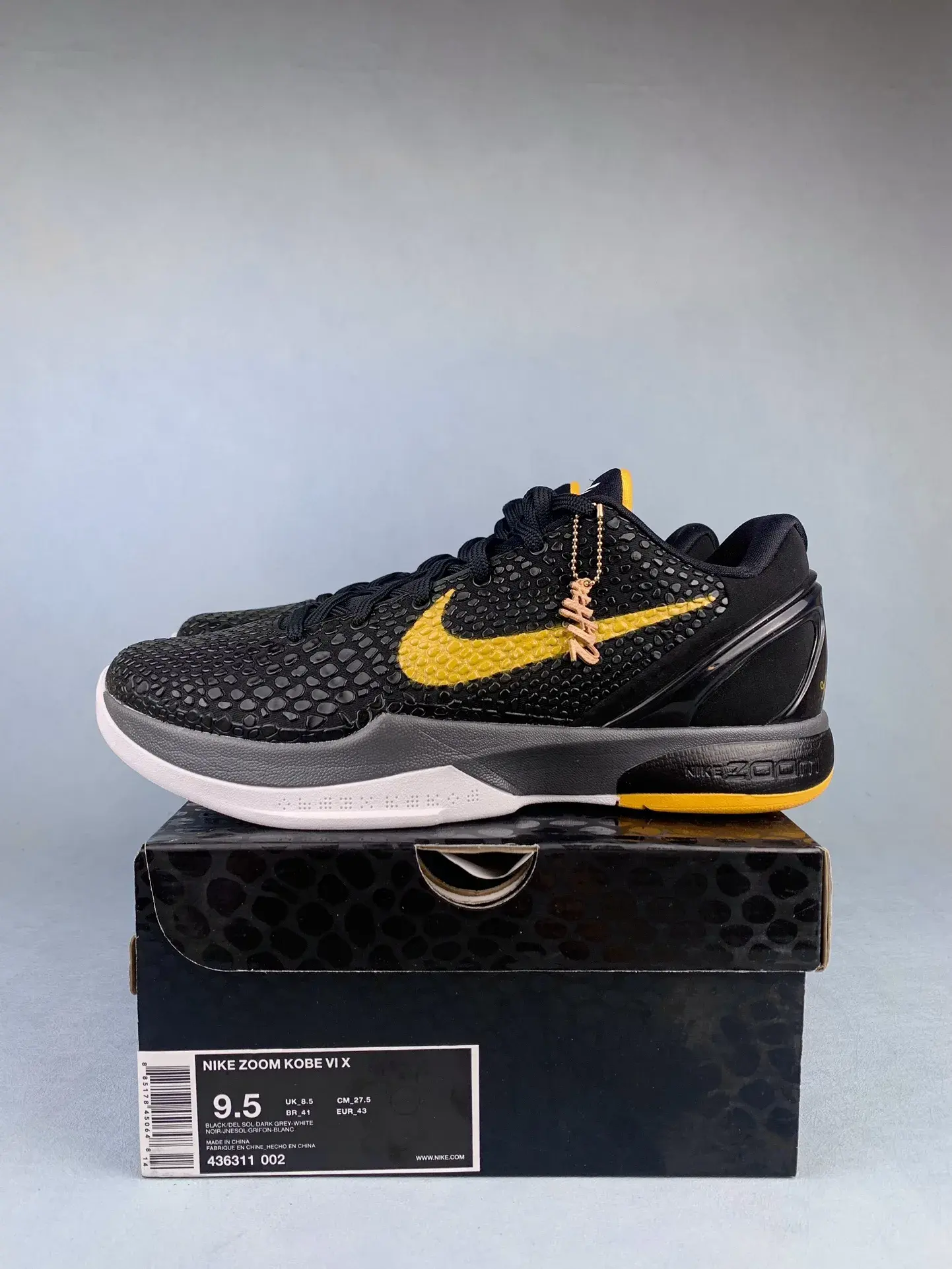 Zoom Kobe 6 “Black Del Sol” Basketball Shoes product photo from LabelPicks