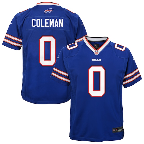 Keon Coleman Buffalo Bills Nike Youth Team Game Jersey - Royal