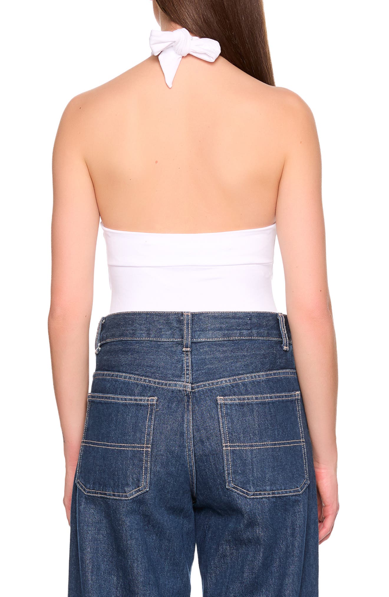 Susana Monaco Crossover Halter Top