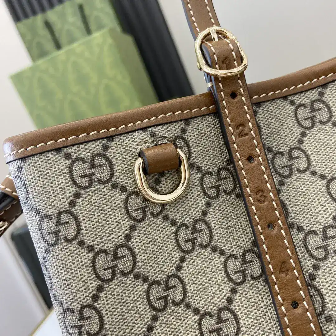 Gucci Brown Ophidia Tote Bag product photo from LabelPicks