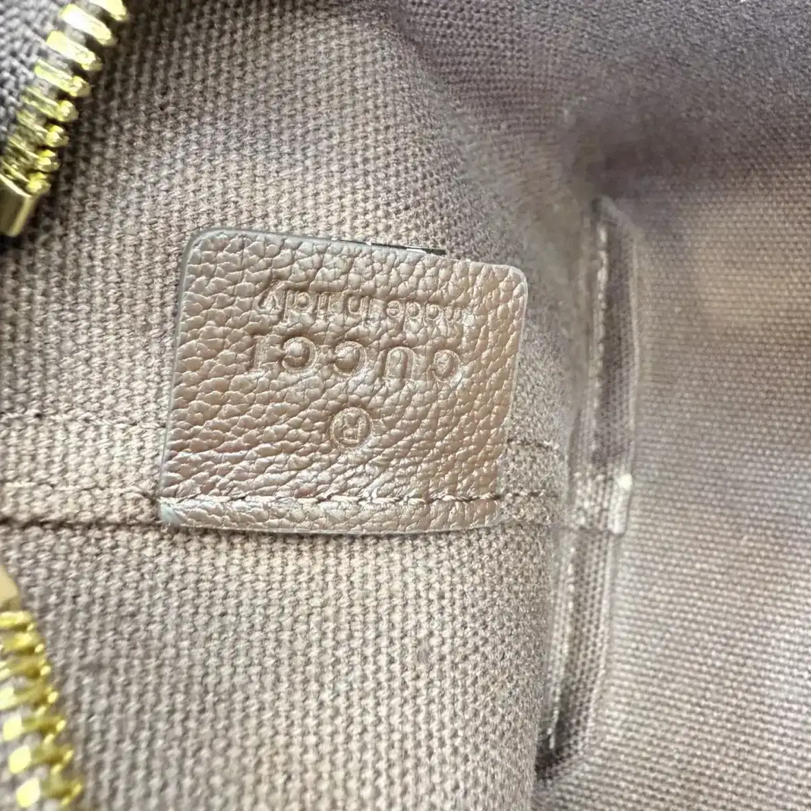 Gucci Generation Brown Canvas and Leather Shoulder Bag product photo from LabelPicks