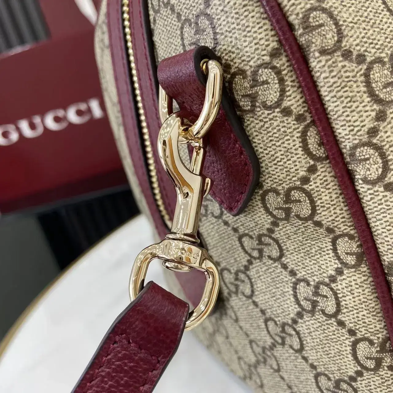 Gucci Brown Ophidia Top Handle Bag product photo from LabelPicks