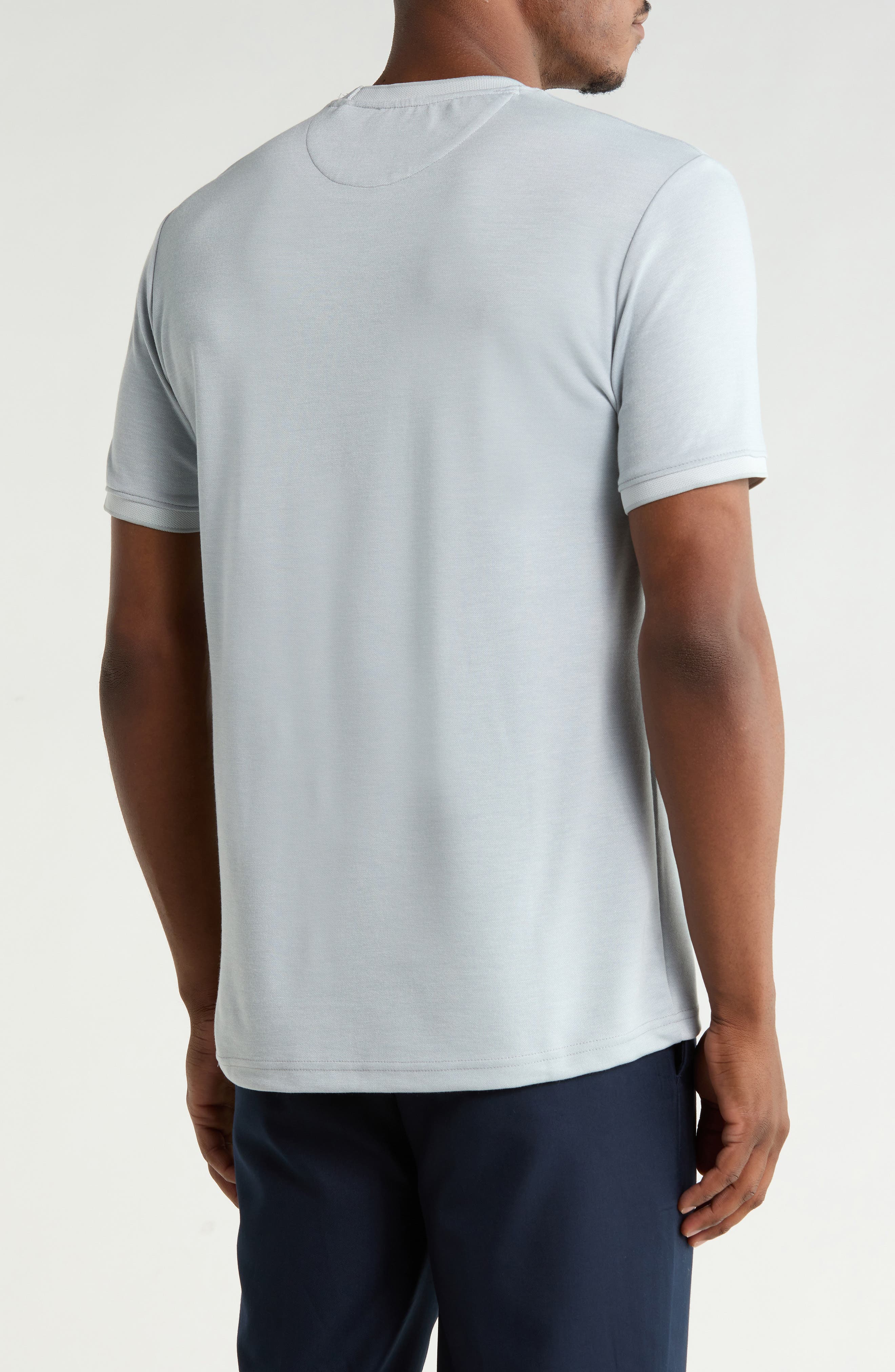 DENIM AND FLOWER Tipped Pocket T-Shirt