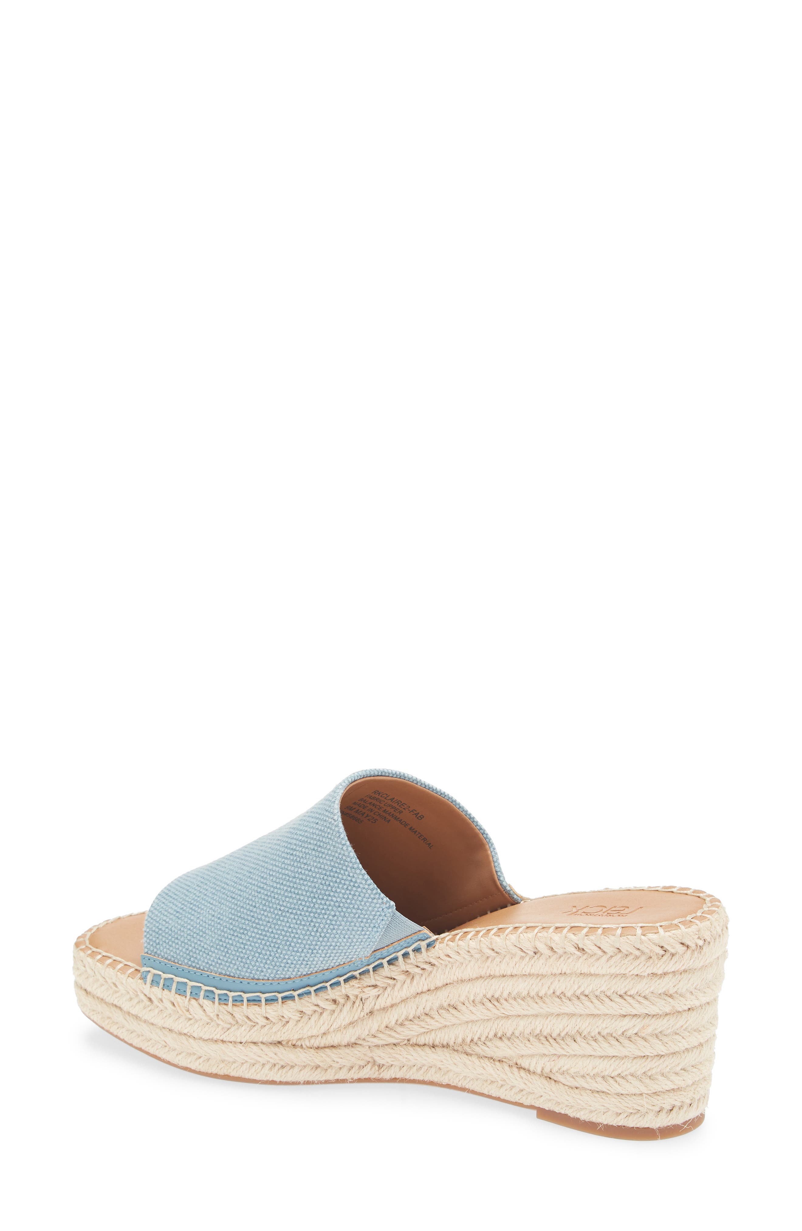 NORDSTROM RACK Claire Jute Wedge Slide Sandal